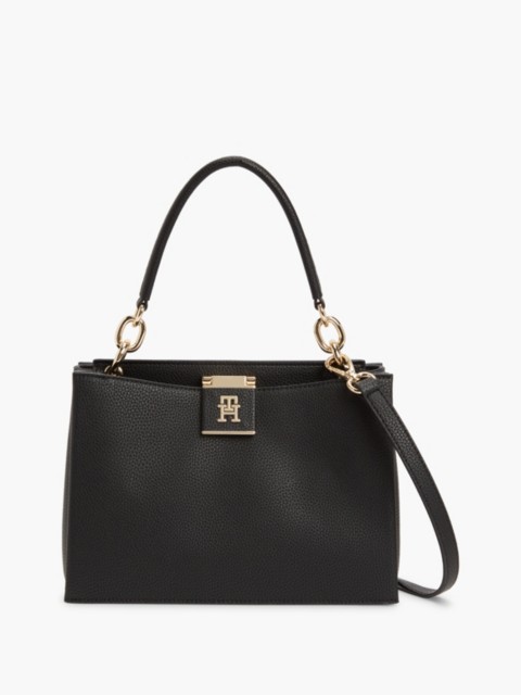 Женские сумки Tommy Hilfiger Monogram Clasp Medium Satchel Bag