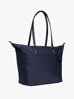 Textured Stripe Tote Bag | Tommy Hilfiger