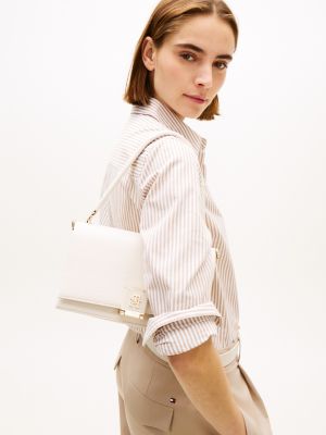 Женские сумки Tommy Hilfiger Monogram Flap-Closure Crossbody Bag — фото 2