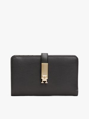 Monogram Medium Bifold Wallet, Black
