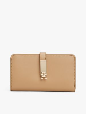 Monogram Medium Bifold Wallet, Safari Canvas