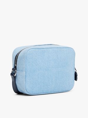 Tommy Jeans Badge Denim Crossbody Bag, Denim