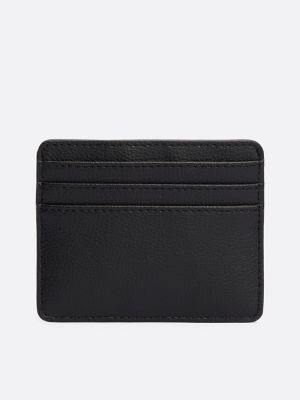 Monogram Plaque Card Holder, Black