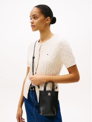 Crossbody Phone Pouch, Black