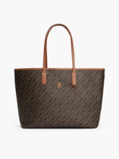 Allover Monogram Tote Bag — Black Mix 1