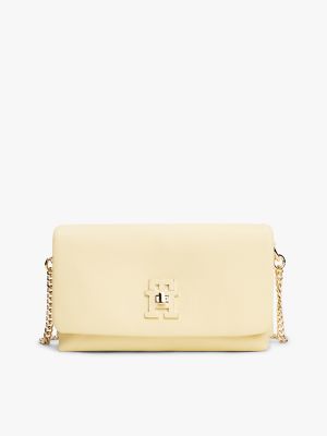 Monogram Logo Mini Crossbody Bag, Frozen Custard
