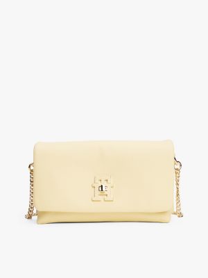 Monogram Logo Mini Crossbody Bag, Frozen Custard