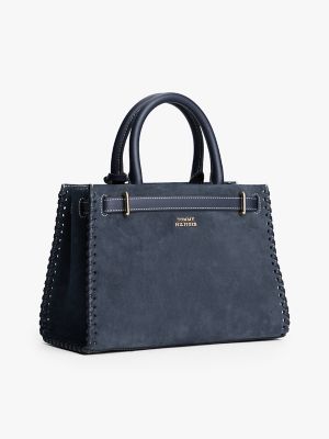 Suede Mini Tote Bag | Tommy Hilfiger