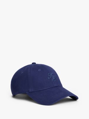 Embroidered Logo Baseball Cap, Preppy Navy