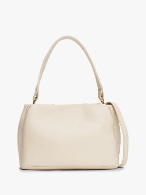Soft Mini Shoulder Bag, Classic Beige