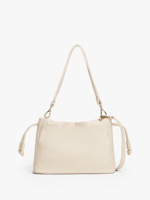 Soft Mini Shoulder Bag, Classic Beige