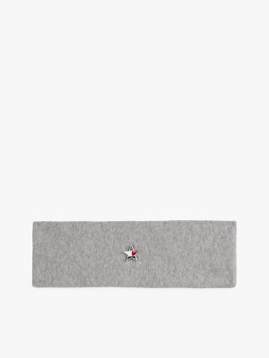 Tommy Girl Headband, Grey Melange