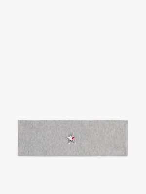 Tommy Girl Headband, Grey Melange