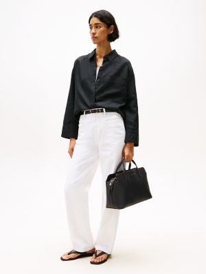 Logo Tape Strap Satchel | Tommy Hilfiger