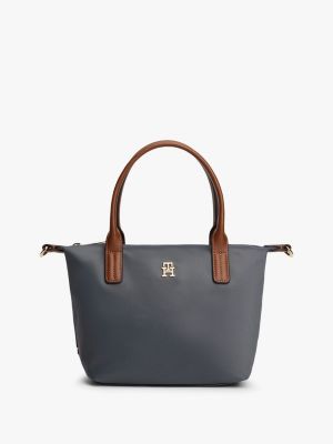 Monogram Mini Tote Bag, Superior Steel