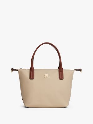 Monogram Mini Tote Bag, Sandalwood