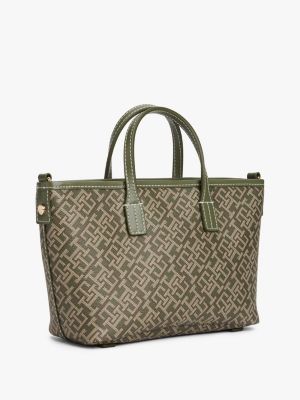Jacquard Monogram Crossbody Tote Bag | Tommy Hilfiger