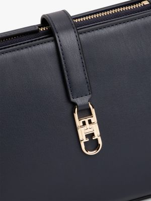 Женские сумки Tommy Hilfiger Polished Monogram Shoulder Bag — фото 4