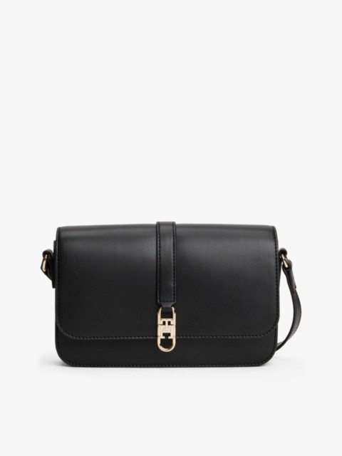 Женские сумки Tommy Hilfiger Polished Monogram Flap Crossbody