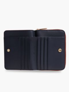 Monogram Logo Zip Wallet — Oxblood 3