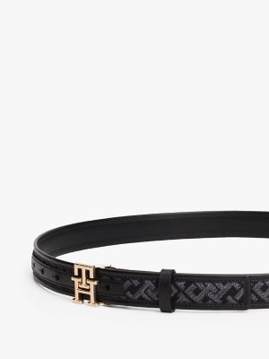 ベルト logo buckle belt in jacquard AW17497_DW6_main