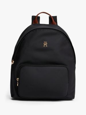 Monogram Dome Backpack, Black