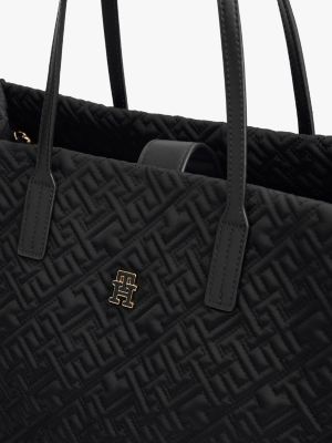 とみー Topstitch Monogram Nylon Tote Bag | Tommy Hilfiger