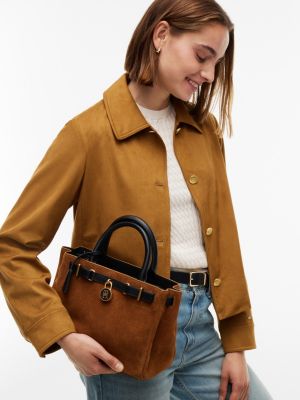 Женские сумки Tommy Hilfiger Suede & Leather Mini — фото 2