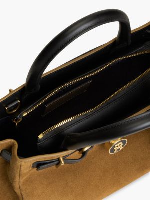 Женские сумки Tommy Hilfiger Suede & Leather Mini — фото 4