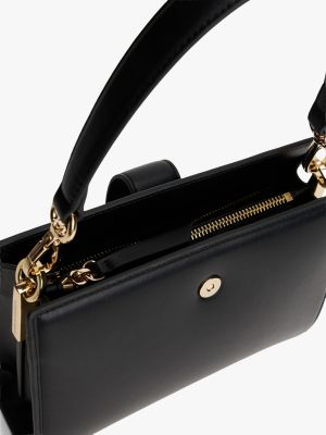 Женские сумки Tommy Hilfiger Monogram Clasp Mini Satchel Bag — фото 5