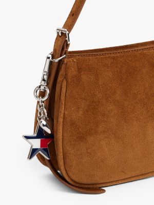 Tommy Girl Suede Shoulder Bag | Tommy Hilfiger