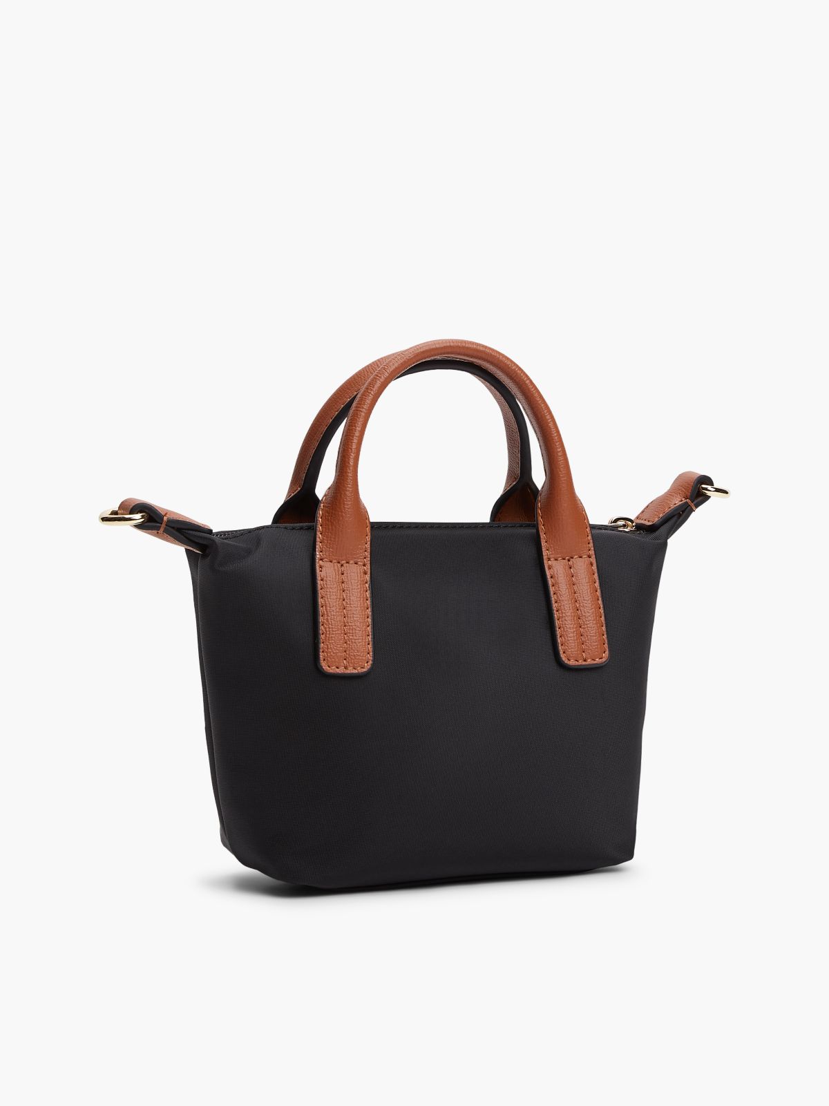 Monogram Micro Tote Bag — Black