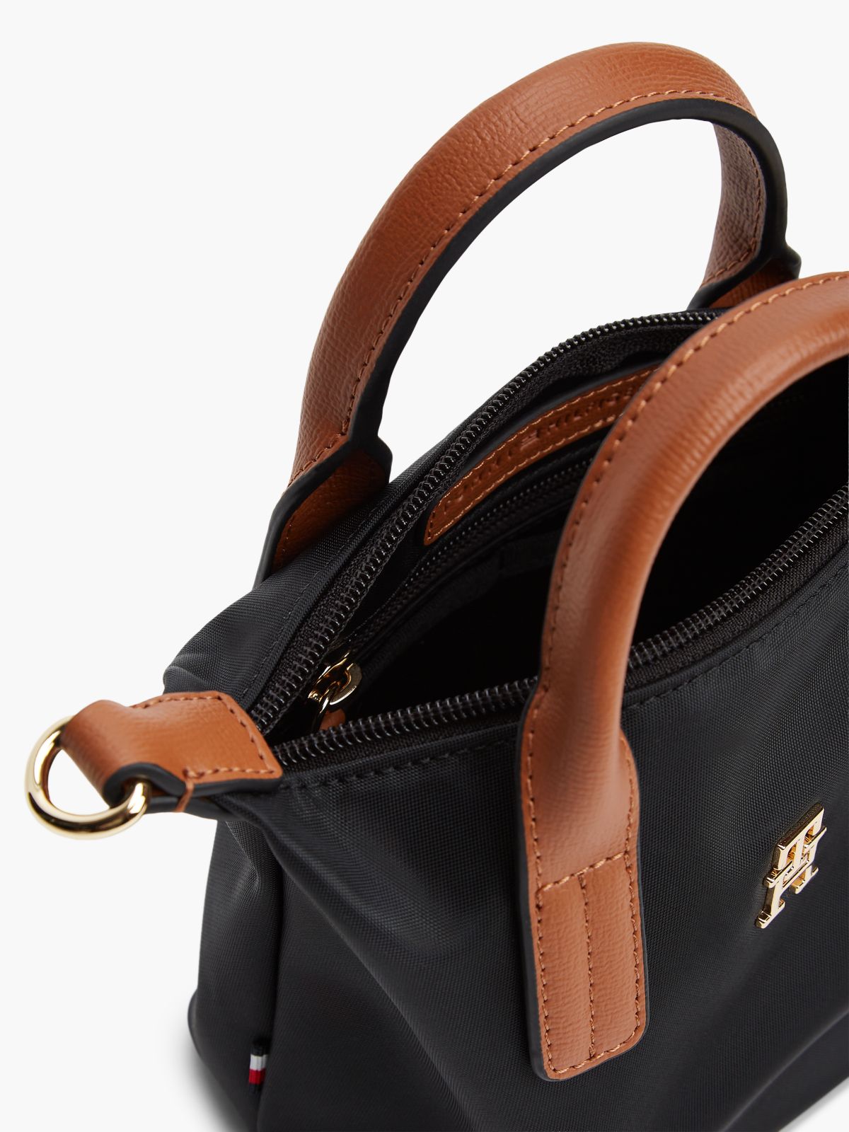 Monogram Micro Tote Bag — Black