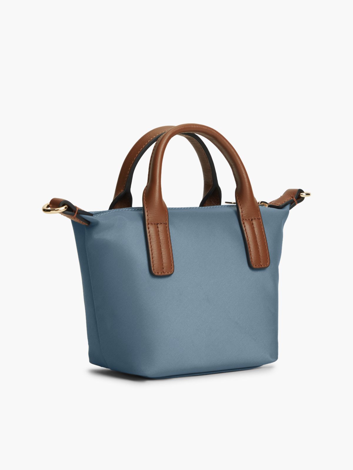 Monogram Micro Tote Bag — Misty Sky