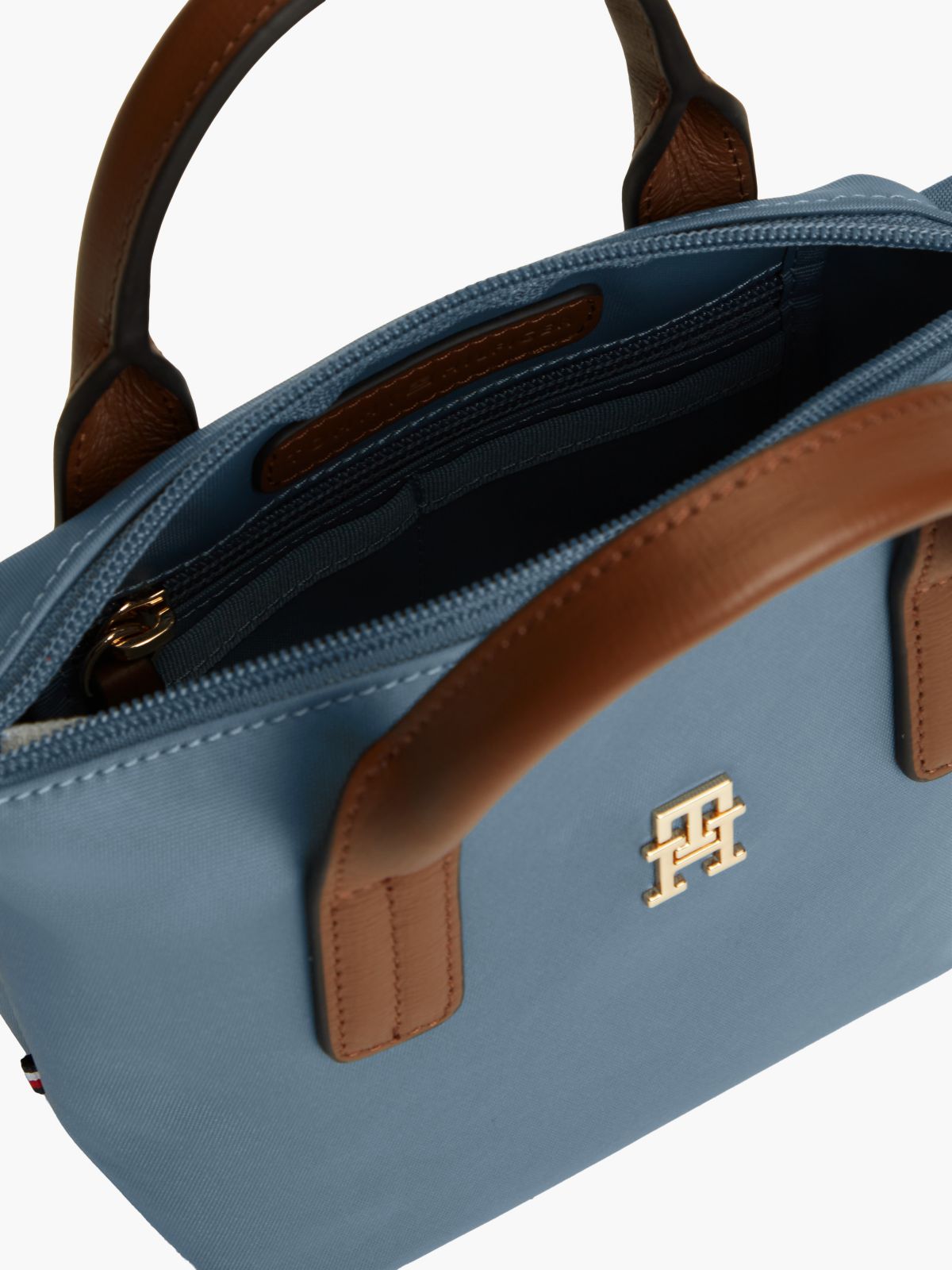 Monogram Micro Tote Bag — Misty Sky