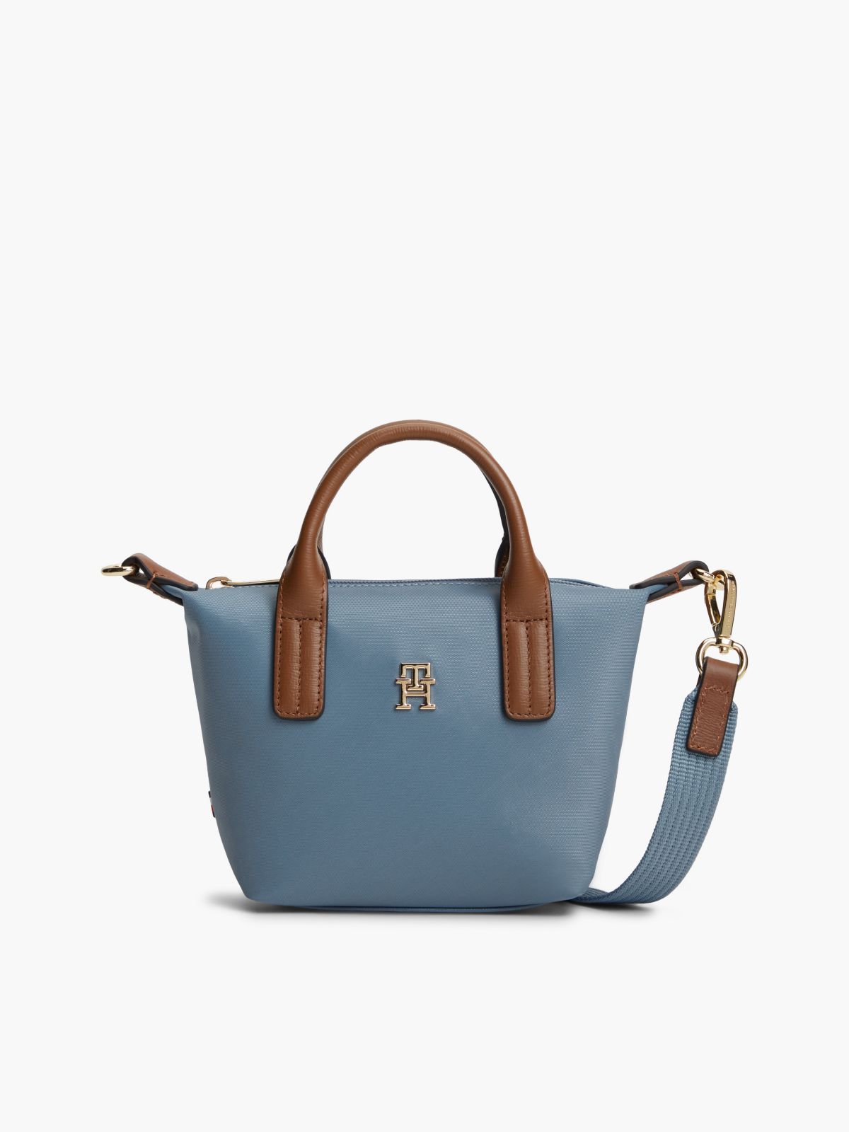 Monogram Micro Tote Bag — Misty Sky