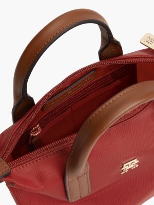 Женская сумка Tommy Hilfiger Monogram Micro, цвет: Красный — фото 4