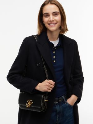Tommy Hilfiger Script Monogram Leather Crossbody Bag — фото 2