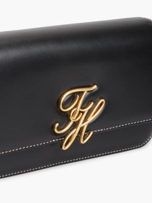 Tommy Hilfiger Script Monogram Leather Crossbody Bag — фото 4