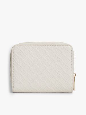 Женские кошельки Tommy Hilfiger Allover Monogram Zip Wallet — фото 2
