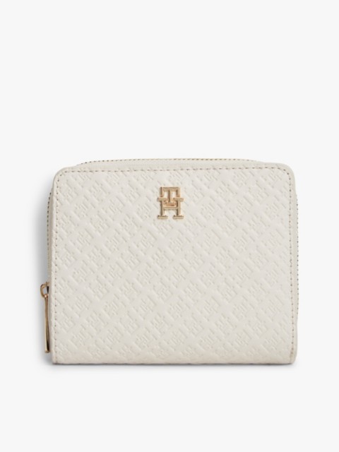 Женские кошельки Tommy Hilfiger Allover Monogram Zip Wallet