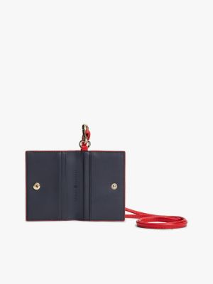 Женские сумки Tommy Hilfiger Monogram Logo Lanyard & Card Holder — фото 4