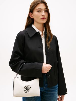 Женские сумки Tommy Hilfiger Water-Repellent Script Monogram Mini Bag — фото 5