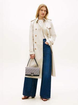 Женские сумки Tommy Hilfiger Monogram Clasp Jacquard Crossbody — фото 2