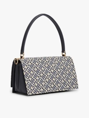Женские сумки Tommy Hilfiger Monogram Clasp Jacquard Crossbody — фото 3