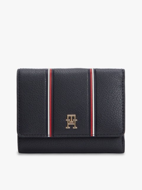Женские кошельки Tommy Hilfiger Signature Stripe Trifold Wallet
