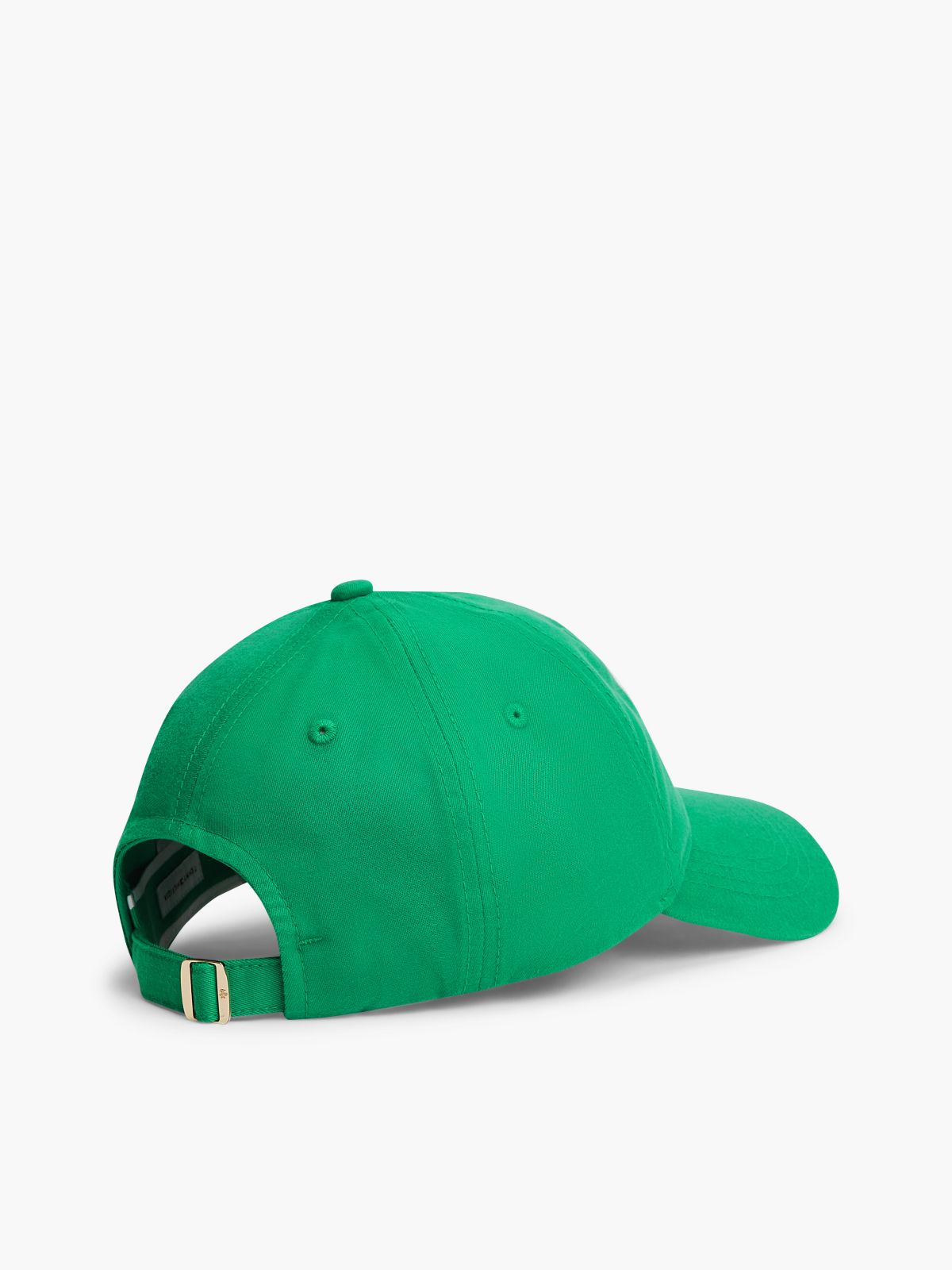 Embroidered Script Monogram Baseball Cap — Spring Emerald