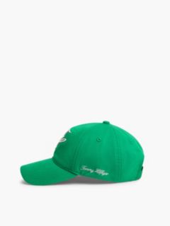Embroidered Script Monogram Baseball Cap — Spring Emerald 3