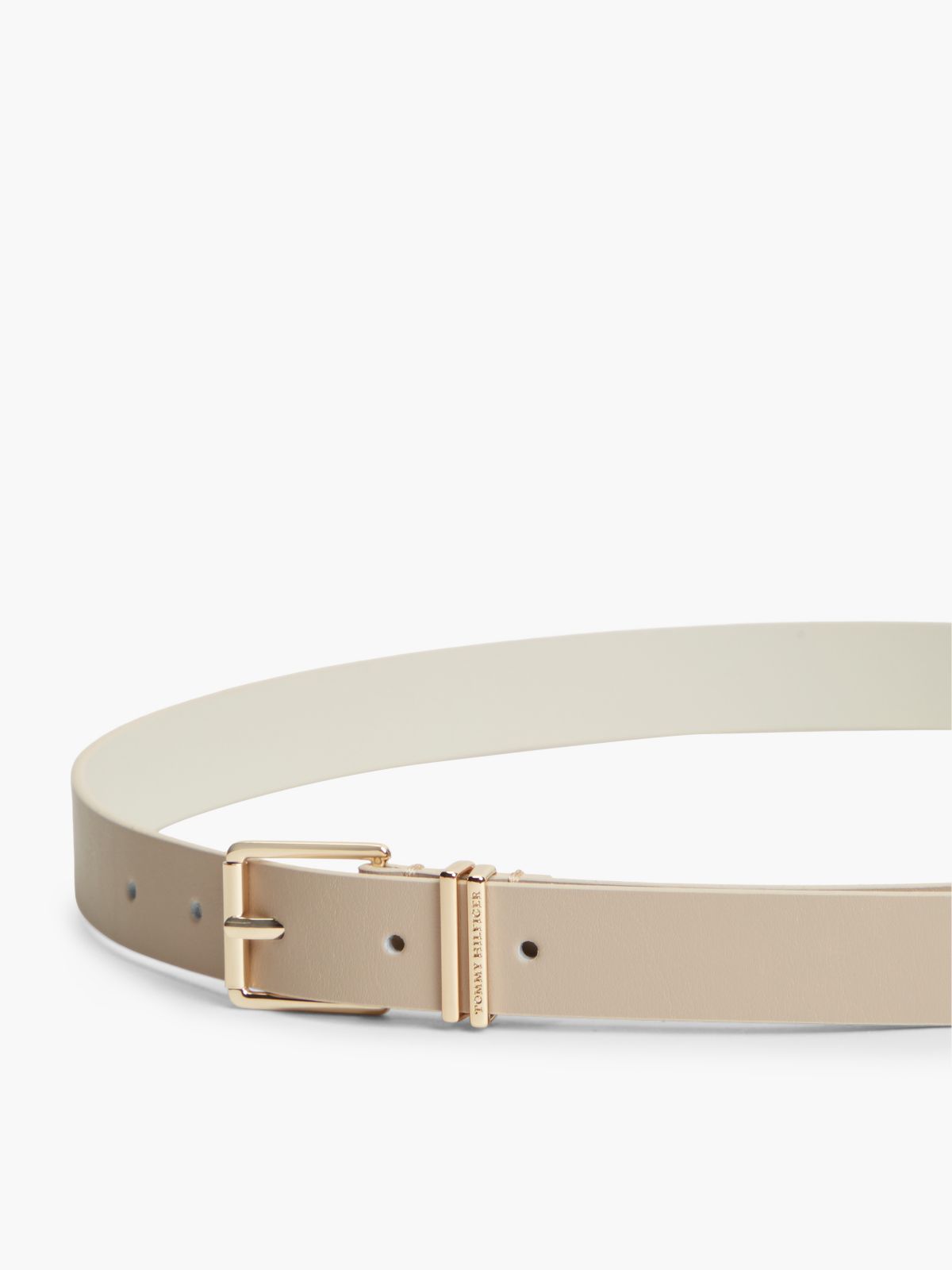 Square Buckle Leather Belt — Sugarcane