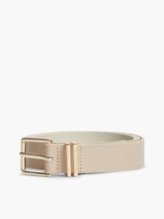 Square Buckle Leather Belt — Sugarcane 4